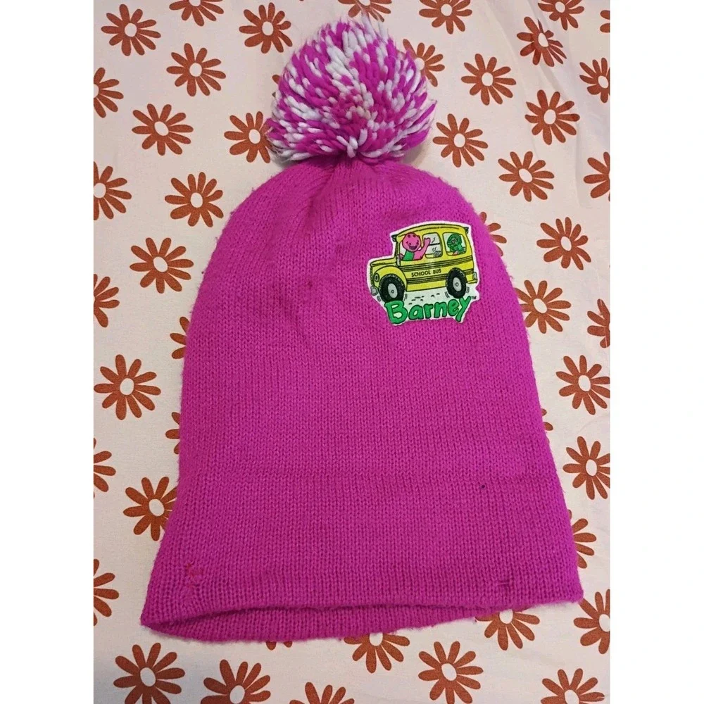 Vintage Barney Kids 4-7 Beanie ABC 123 w/ Patch 1993 Lyons